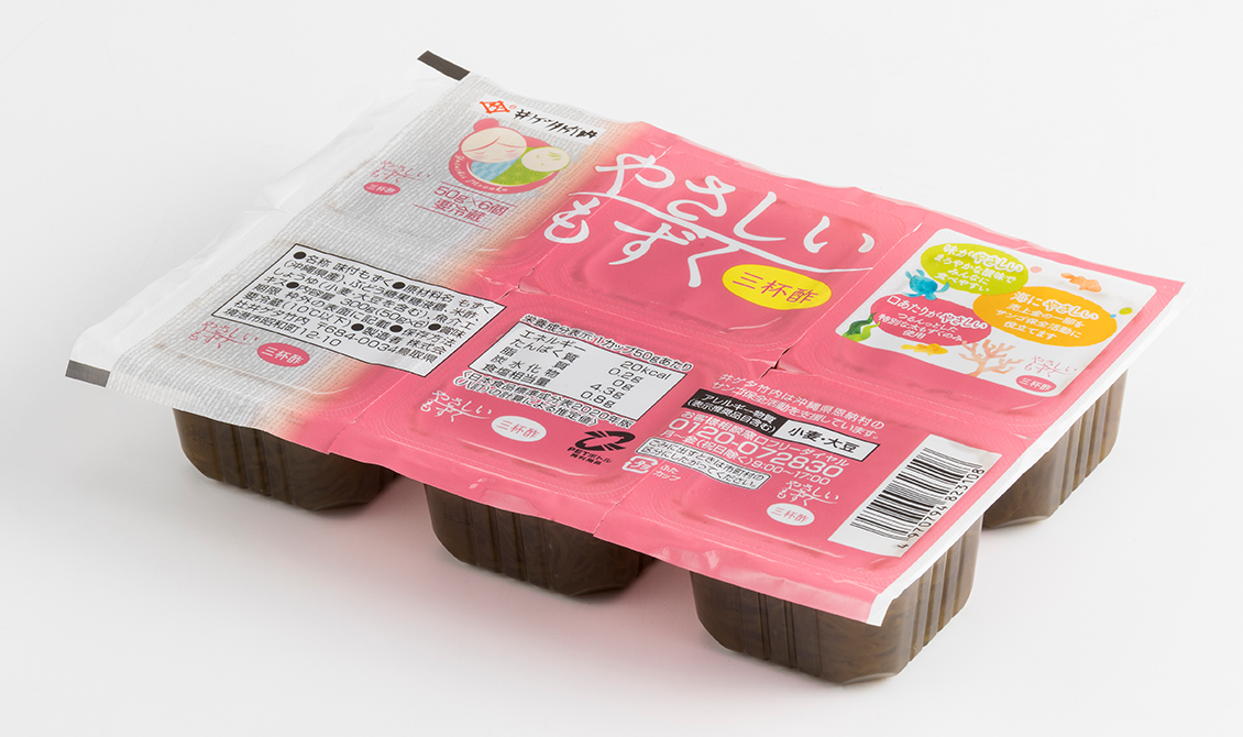 やさしいもずく 三杯酢 50g×6