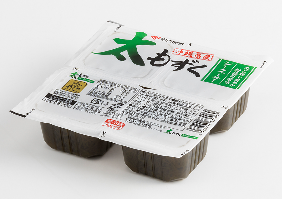 味付 太もずく シークヮーサー 60g×4