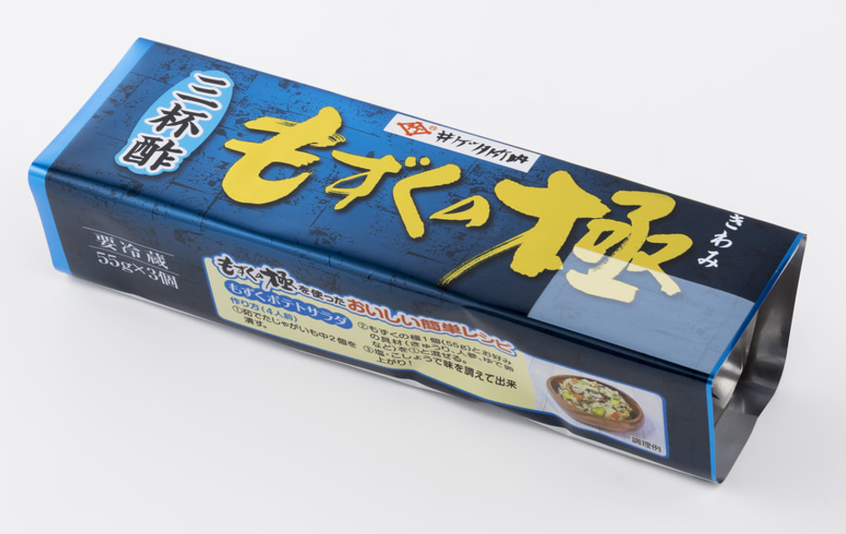 もずくの極三杯酢55g×3