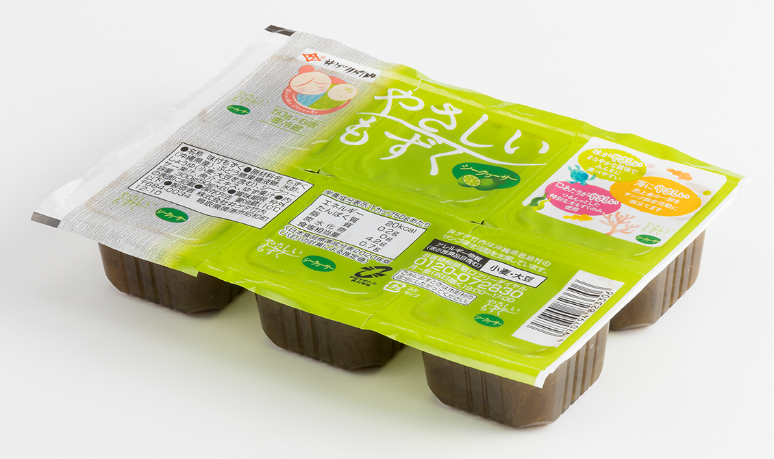 太もずく商品｜恩納村産の太もずくを美味しさを極めた味付もずくに。