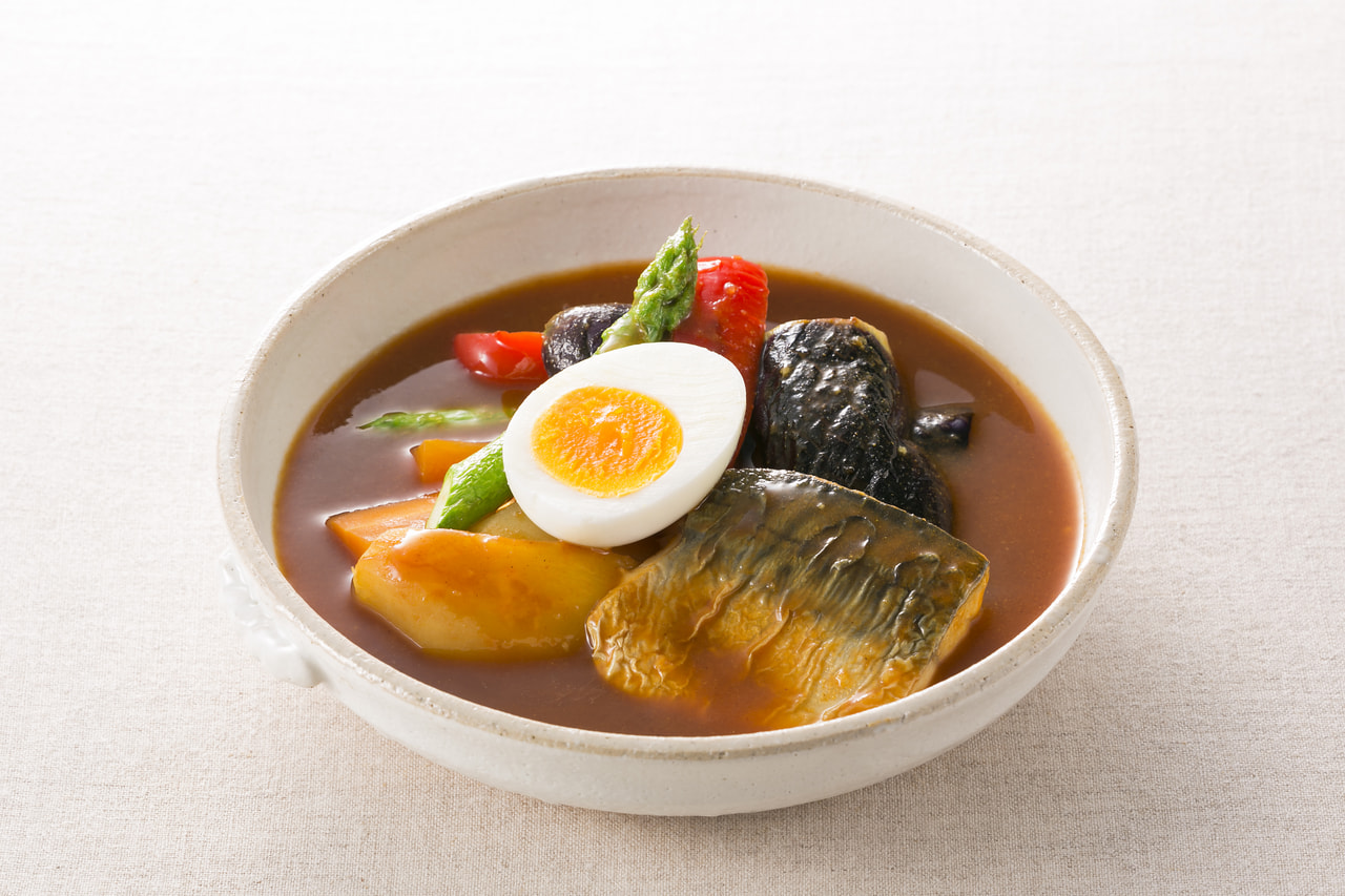 淡塩さばのスープカレー